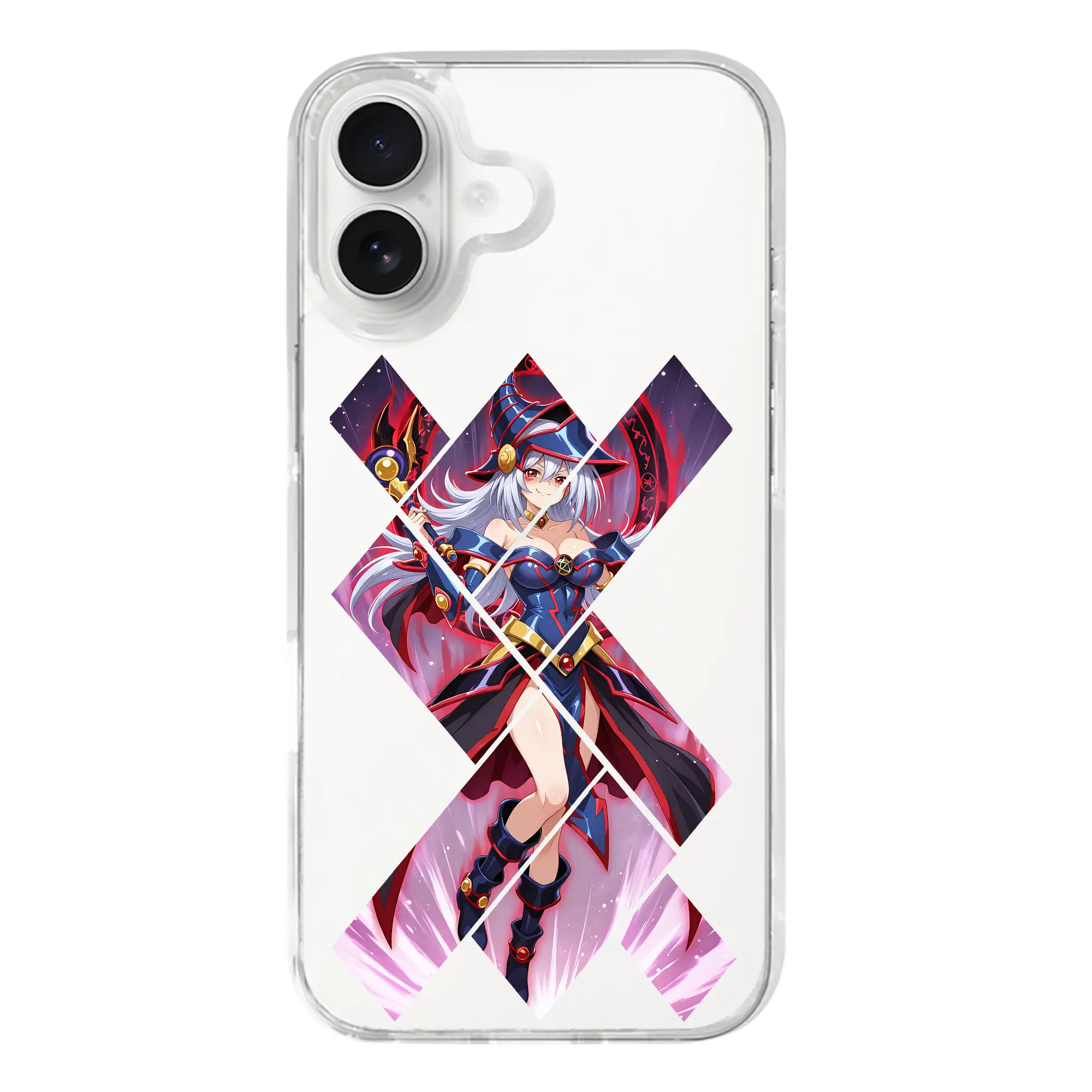 遊☆戯☆王 グッズ,黒魔導少女 - iPhone 17シリーズ 透明スマホケース – 薄型・耐衝撃・精密フィット保護カバー